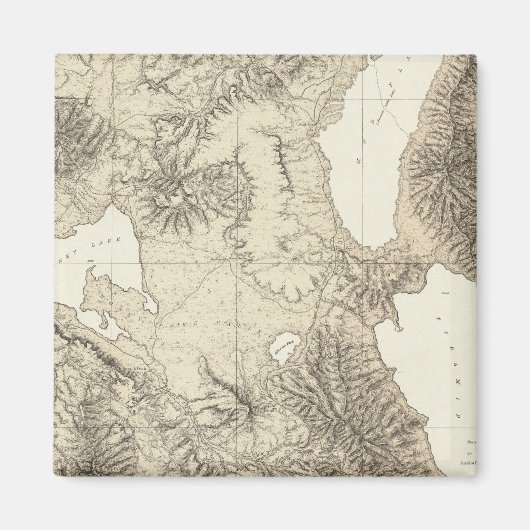 Californië en Nevada 10 Magneet (Voorkant)