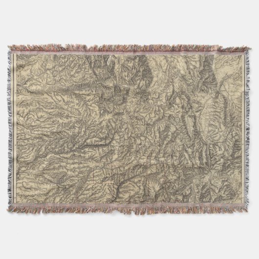 Californië en Nevada 4 Deken (Voorkant)