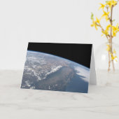 Californië en Nevada gezien vanuit de ruimte. Kaart (Gele Bloem)