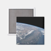 Californië en Nevada gezien vanuit de ruimte. Magneet (Voorkant / Achterkant)