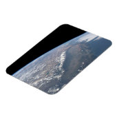 Californië en Nevada gezien vanuit de ruimte. Magneet (Linkerzijde)