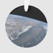 Californië en Nevada gezien vanuit de ruimte. Ornament (voorkant)