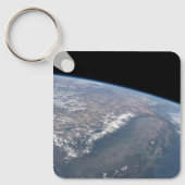Californië en Nevada gezien vanuit de ruimte. Sleutelhanger (Voorkant)