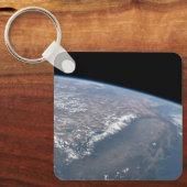 Californië en Nevada gezien vanuit de ruimte. Sleutelhanger (Voorkant)