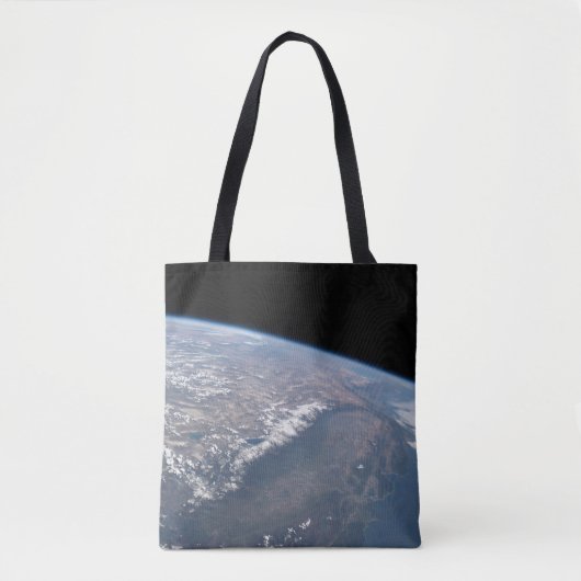 Californië en Nevada gezien vanuit de ruimte. Tote Bag (Voorkant)
