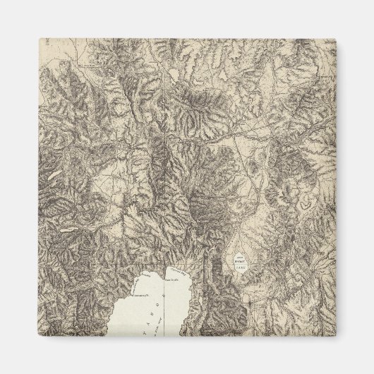 Californië en Nevada Magneet (Voorkant)