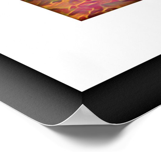 Californië Fantasy Seashore Poster (Hoek)