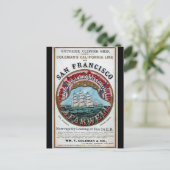 Californië Farwell Clipper zeilschip 1900 Briefkaart (Staand voorkant)