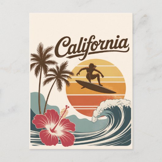 Californië Feestdagenkaart (Voorkant)
