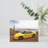 Californië Fiero Briefkaart (Staand voorkant)