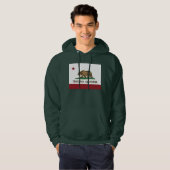 Californië FlagTehachapi Hoodie (Voorkant volledig)