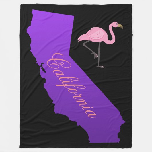 Californië Fleece Deken (Voorkant)