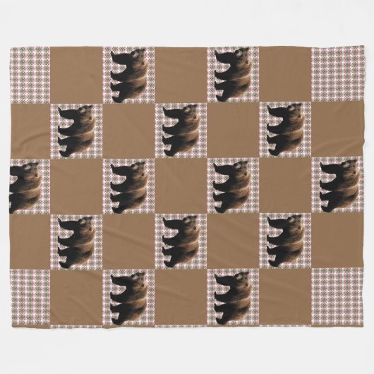 Californië Fleece Deken (Voorkant (Horizontaal))