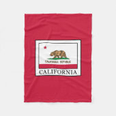 Californië Fleece Deken (Voorkant)