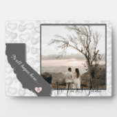 Californië, Foto Hart      Fotoplaat (voorkant)