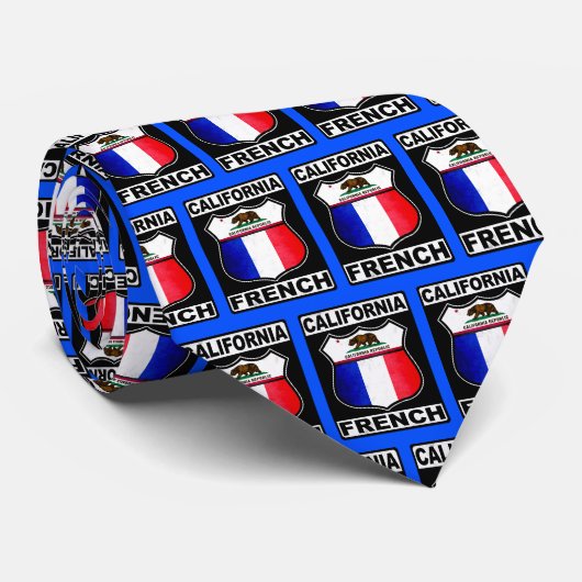 Californië Frans-Amerikaans Stropdas (Opgerold)
