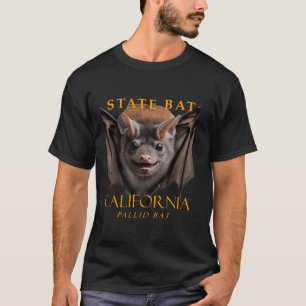 Californië Gebied Vleermuis De Bleke Vleermuis T-shirt