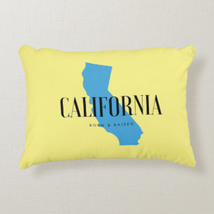 Californië geboren en opgefokt decoratief kussen