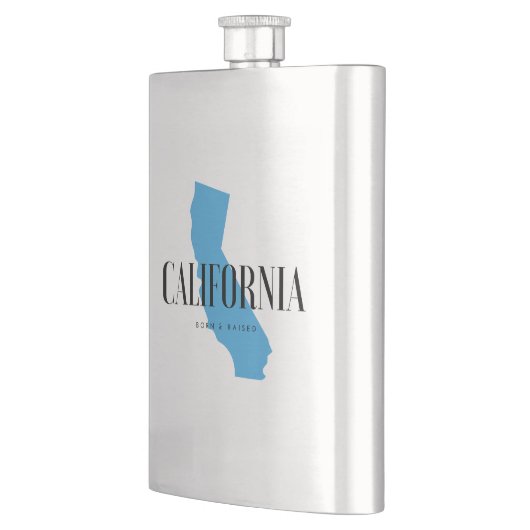 Californië geboren en opgefokt heupfles (Links)