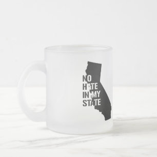 Californië: Geen haat in mijn staat Matglas Koffiemok