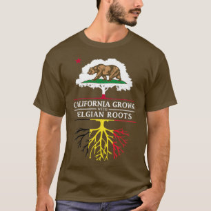 Californië gekweekt met Belgische wortels T-shirt