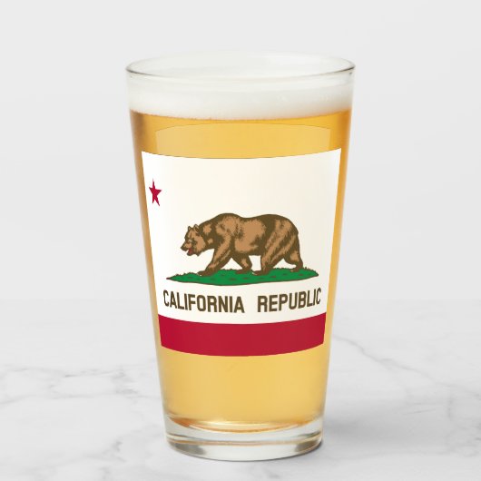 Californië Glas (Voorkant gevuld)