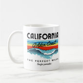 Californië Golden Coast,  Sunset Graphic Koffiemok (Links)