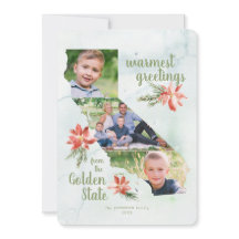 Californië Golden State Kaart Vakantie 3 Foto Kaar