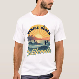Californië: Golden Surven Paradise T-shirt