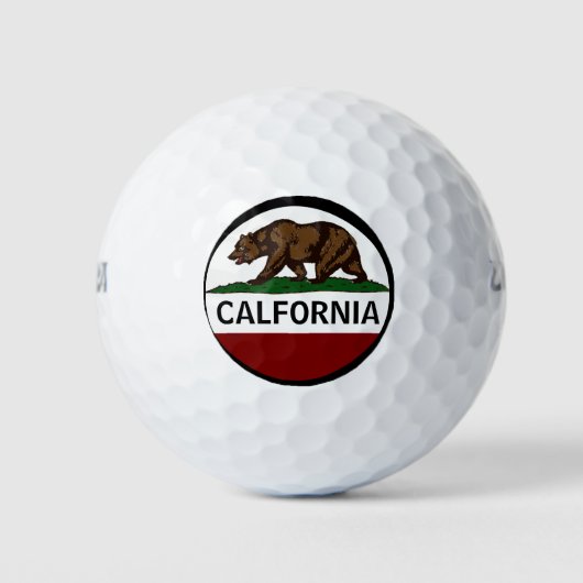 Californië Golfballen (Voorkant)