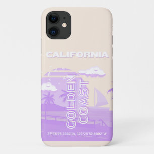 Californië, Gouden Kust, Reiskunst, Preppy Case-Mate iPhone Case