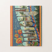  Californië Groet Legpuzzel (Verticaal)