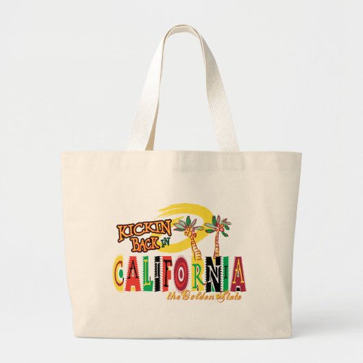 Californië Grote Tote Bag (Voorkant)