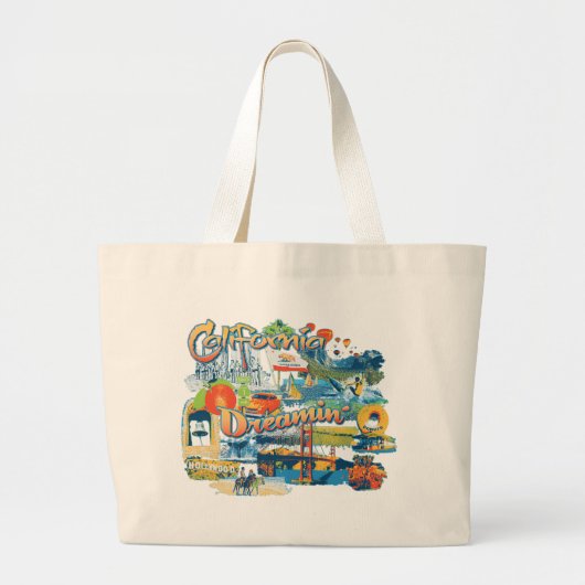 Californië Grote Tote Bag (Voorkant)