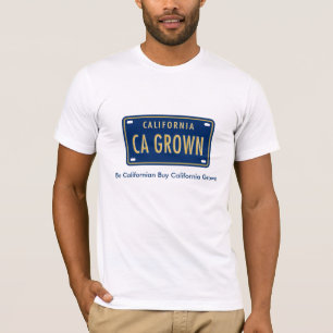 Californië Grown Logo Mannen T-shirt