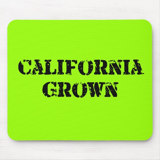 Californië Grown Muismat (Voorkant)