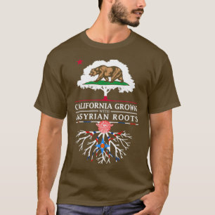 Californië Grown with Assyrian Roots T-shirt