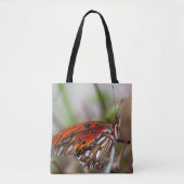 Californië Gulf Fritillary Butterfly Tote Bag (Voorkant)
