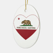 californië heeft een touwtjesbrood keramisch ornament (Links)