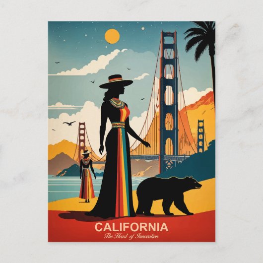 Californië: het hart van innovatie briefkaart (Voorkant)