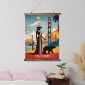 Californië: het hart van innovatie hangend wandkleed (Slaapkamer)