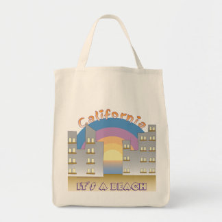Californië Het is een Beach I-tas Tote Bag