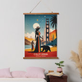 Californië: het land van de avonturen hangend wandkleed (Slaapkamer)