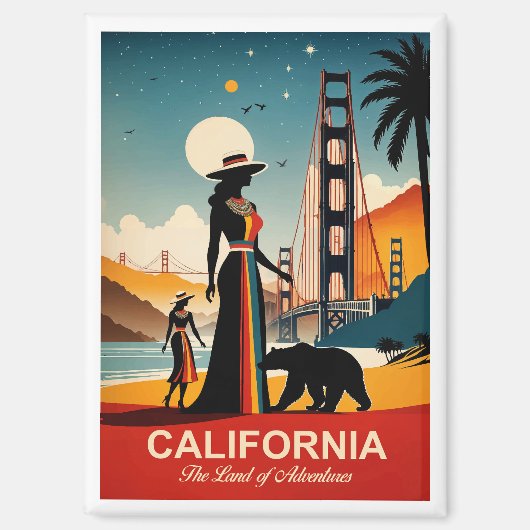 Californië: het land van de avonturen magneet (Voorkant)