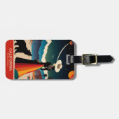 Californië: Het Land van Dromen Bagagelabel (Voorkant horizontaal)