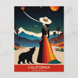 Californië: het land van dromen briefkaart