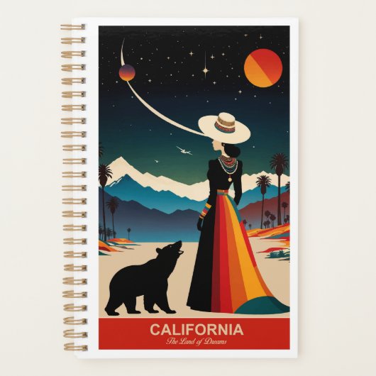Californië: het land van dromen planner (Voorkant)