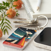 Californië: het land van dromen sleutelhanger (Voorkant Rechts)