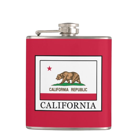Californië Heupfles (Voorkant)
