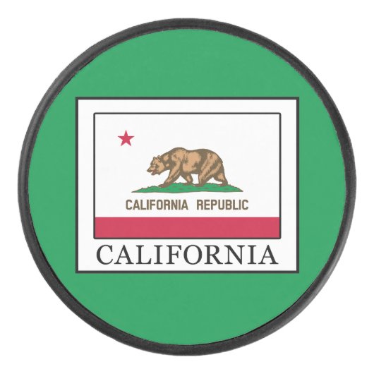 Californië Hockey Puck (Voorkant)